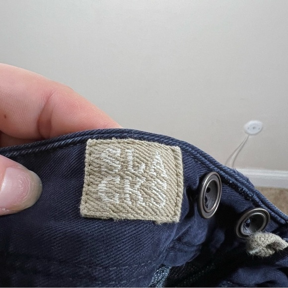 Incotex Mens Navy Blue Slim Fit Cargo Slacks Pants 100% Cotton Size 38 Waist - Picture 11 of 11